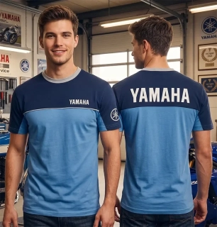 Pánske tričko s potlačou Yamaha